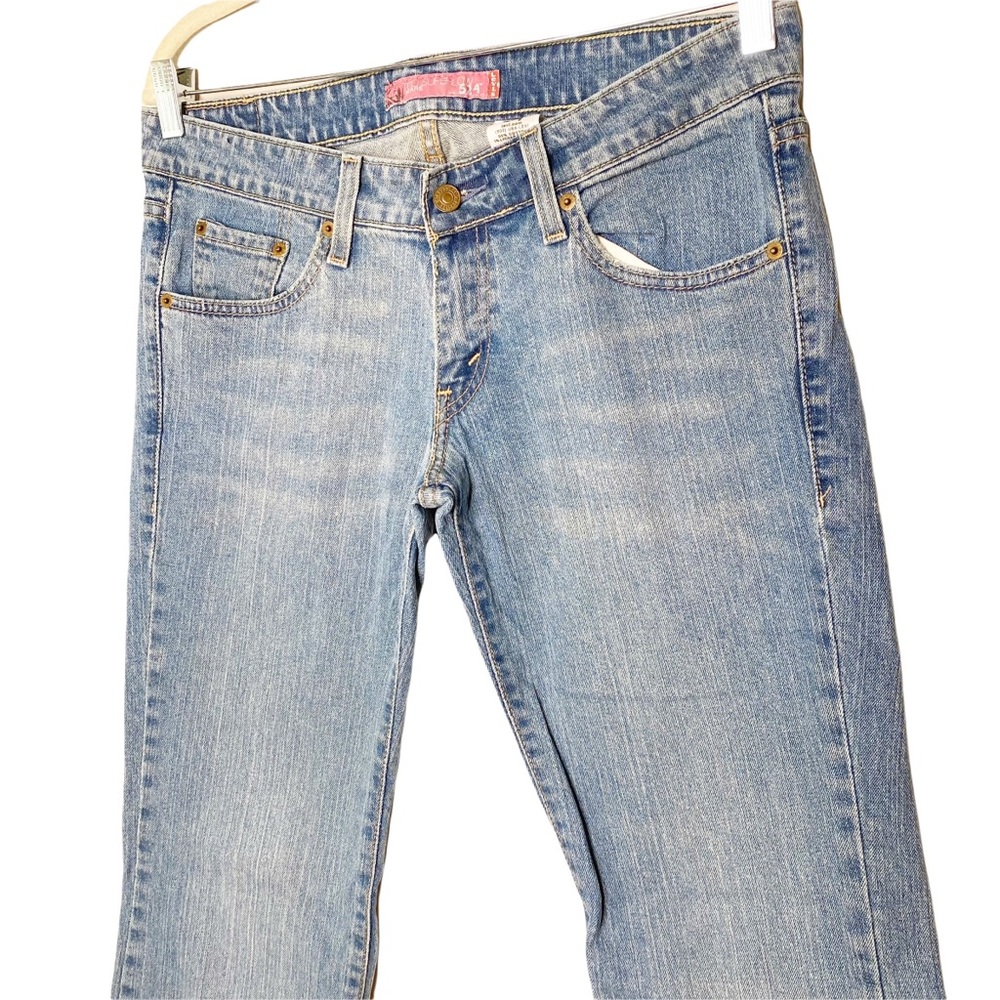 COPY - Levi’s Too Super Low Flare Jeans Women’s 9M - Picture 4 of 6